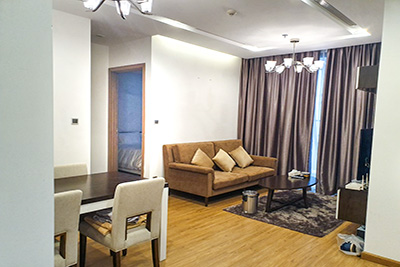 Airy apartment with 1 bedroom for rent in Ba Dinh