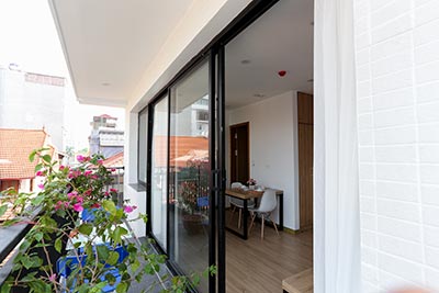 Beautiful Studio Apartment for rent in Cau Giay District Hanoi, nice balcony