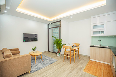 Cho thuê căn hộ cao cấp 1 phòng ngủ tại phố Vũ Miên, Tây Hồ