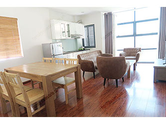 1 bedroom, airy and bright apartment for rent in West lake, Hanoi