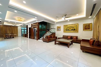 Cho thuê biệt thự song lập Vinhomes Riverside The Harmony 180m2 có thang máy