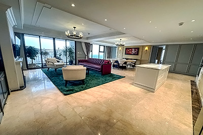 230m2 3-Bedroom  Apartment for Rent in Tay Ho– West Lake & Red River Views