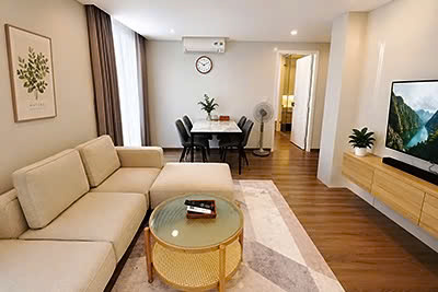 Cho Thuê Căn Hộ 2 Phòng Ngủ Phan Kế Bính 80m² - nội thất hiện đại