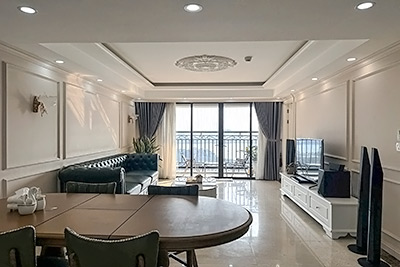 2-Bedroom Lake View Apartment for Rent in D. Le Roi Soleil Tay Ho