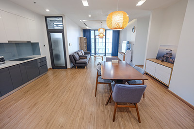 Cho thuê căn hộ 3PN 110m² tầng cao M1 Vinhomes Metropolis – View hồ Ngọc Khánh