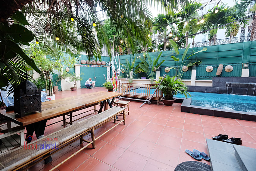 A glamorous and romantic 04+1BRs house with swimming pool on To Ngoc Van 3