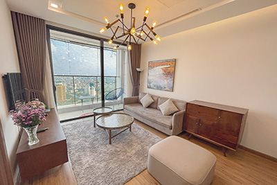 Apartment for rent on the 43rd floor in M2 building Vinhomes Metropolis Hanoi 