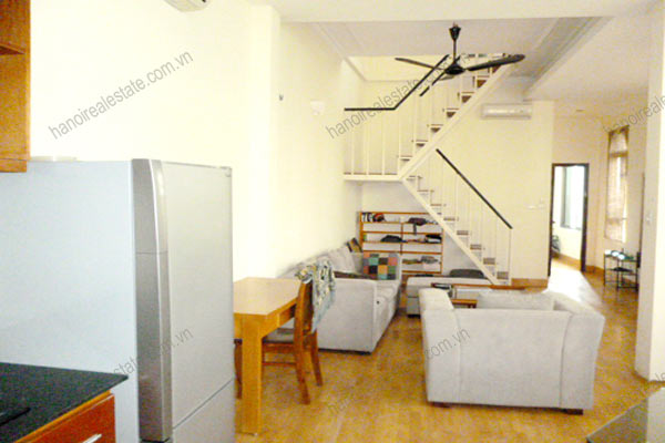 Apartment in Truc Bach, Duplex apartment on top floor, large terrace 2