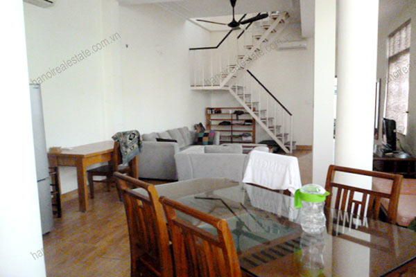 Apartment in Truc Bach, Duplex apartment on top floor, large terrace 6