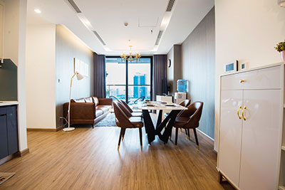 Cho thuê căn hộ 3 phòng ngủ, đẹp, hiện đại, 100m2 tại tháp M2, Vinhomes Metropolis Hà Nội