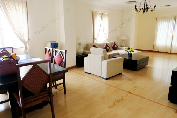 Beautiful, 3 bedroom apartment for rent in Hai Ba Trung district, Hanoi