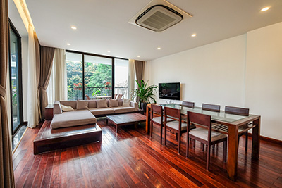 Cho thuê Căn hộ Cao Cấp 3 Phòng Ngủ, Diện tích rộng 180m2, Đầy Đủ Nội thất