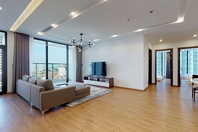 Căn hộ tầng cao đẹp 4 phòng ngủ tại tòa M1 Vinhomes Metropolis cho thuê
