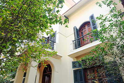 Beautiful House with Courtyard for Rent on To Ngoc Van, Tay Ho