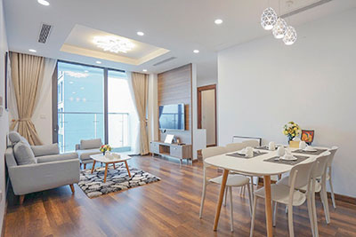 Beautiful modern 27th floor apartment in M2 tower Vinhomes Metropolis Hanoi