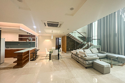 Beautiful penthouse 4 bedroom and 5 bathroom for rent in P Tower Ciputra Ha Noi