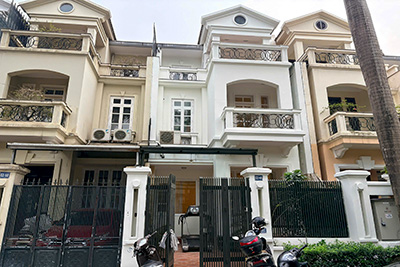 Beautiful Semi-Detached Villa for Rent at an Attractive Price in Ciputra Hanoi