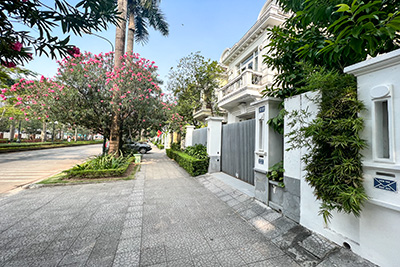 Beautiful villa for rent in C Block, Ciputra, Hanoi.