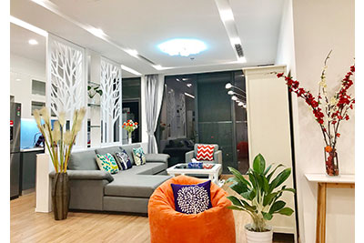 Beautiful Westlake view 4 bedroom apartment in M1 Tower, Vinhomes Metropolis Hanoi