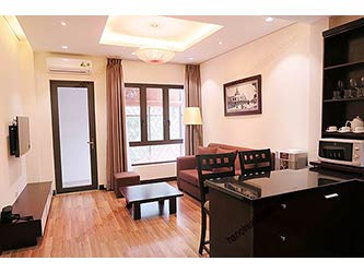 Well-kept & Serviced apartment for rent on Phan Boi Chau street