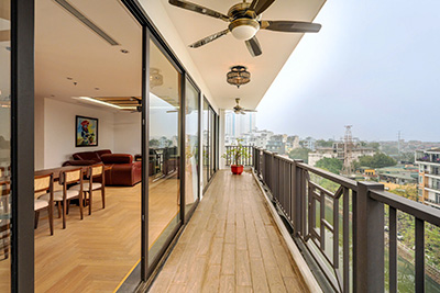 Brand new 3 bedroom Penthouse with Lake view in Truc Bach