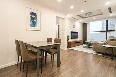 Brand new 3 bedrooms apartment available in Sunshine Riverside Tay Ho. 