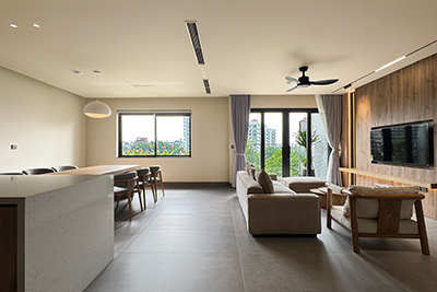 Cho Thuê Căn Hộ Mới Tinh  150m² 3PN Đặng Thai Mai – Yên Tĩnh
