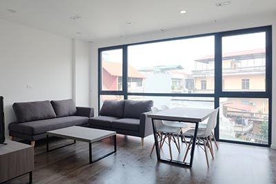 Brand new apartment to rent on Au Co, Tay Ho Westlake, Hanoi