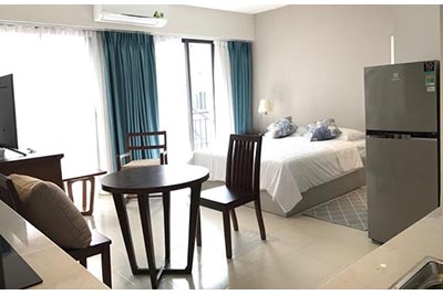 Brand new studio serviced apartment at Quang Khanh St, balcony