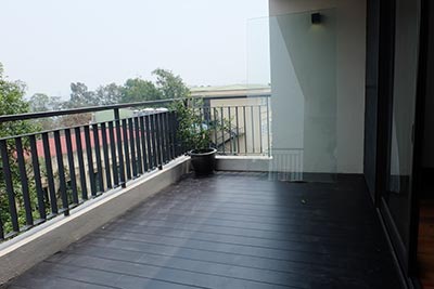 Brand-new 01BR serviced apartment at Vong Thi, spacious balcony