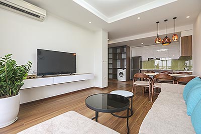 Brandnew 03 bedroom apartment on Xuan Dieu Road, large balcony, greenery view
