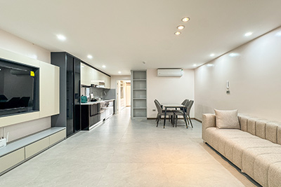 Brandnew 1 bedroom apartment for rent on To Ngoc Van street, quiet area