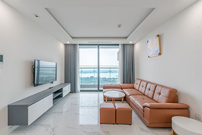 Brandnew Red River view 02 bedroom apartment in Sunshine City