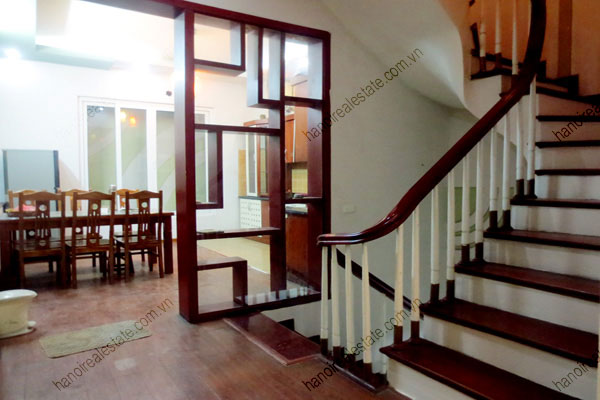 Bright 5 bedroom house for rent in Dao Tan Str,  Ba Dinh district, Hanoi 1