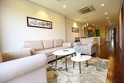 Bright, fully furnished 02Brs serviced apartment to lease on Xuan Dieu
