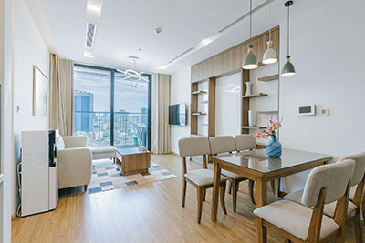 Cho thuê căn hộ 3 phòng ngủ, 100m2 tại Chung cư cao cấp Vinhomes Metropolis Hà Nội