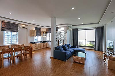  Căn hộ 02PN mới nội thất đầy đủ, cho thuê tạị Yên Phụ, yên tĩnh và an toàn.