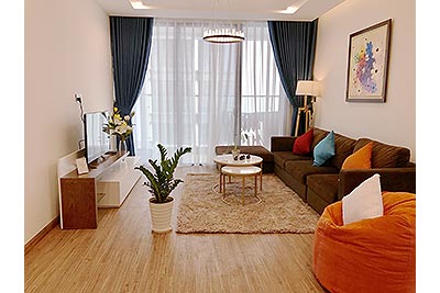 Full option and cozy 03BRs serviced apartment  Vinhomes Metropolis