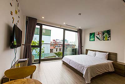 Căn hộ Studio đep cho thuê tại ngõ 31 Xuân Diệu, Tây Hồ