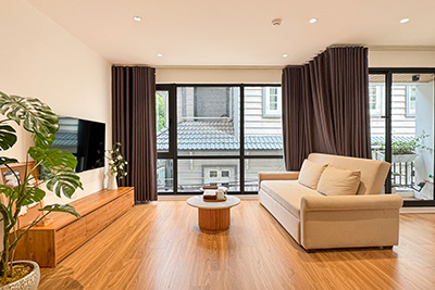 Charming 1 bedroom apartment for rent in a quiet alley on To Ngoc Van street
