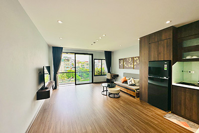 Charming 1-Bedroom Apartment with Lake View on Vu Mien Street