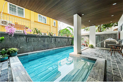 Charming 3 bedroom Apartment in Tay Ho, Free access to Pool & Sauna