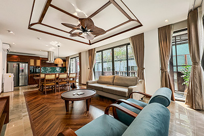 Charming 3 bedroom Apartment with balcony on To Ngoc Van
