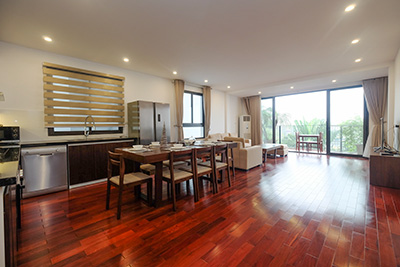 Charming 3-Bedroom Apartment with Balcony for Rent in Tay Ho, Hanoi