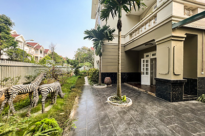 Ciputra-  5BR villa for rent with spacious yard, nice garden