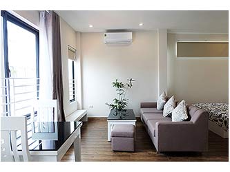 Charming studio apartment for rent at To Ngoc Van Street, brand-new