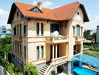 Charming Villa with Pool and Yard for rent in Hai Ba Trung Hanoi