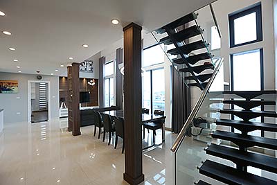 Rental Brand-new duplex apartment in Nghi Tam street, Tay Ho District Hanoi.