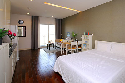 Beautiful City view studio apartment for Rent at Lancaster Hanoi