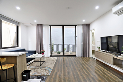 Cozy 01BR apartment with balcony on To Ngoc Van, City view